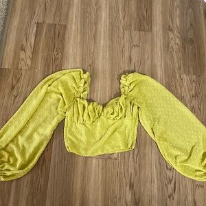 forever21 top yellow